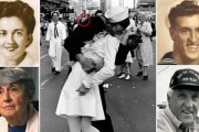 二战结束美国纽约时代广场“胜利之吻”女郎Greta Zimmer Friedman92岁高龄辞世